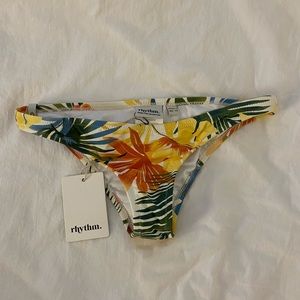 Rhythm floral bikini bottems